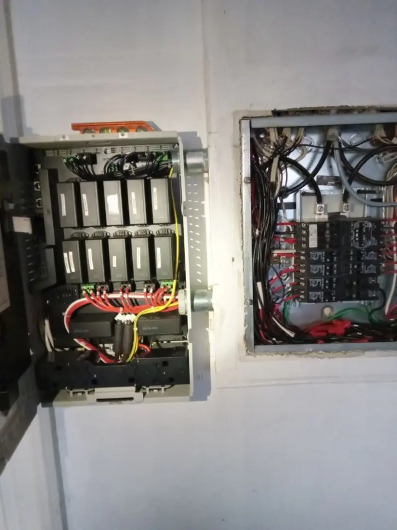 Electrical panel upgrade completed for Commercial Electrician Services in Mount Lebanon